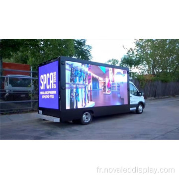 Écran de visualisation mené par camion imperméable de la publicité extérieure P5